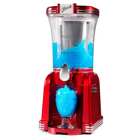 32 Oz. Retro Slush Drink Maker in Retro Red Snow Cone Machine